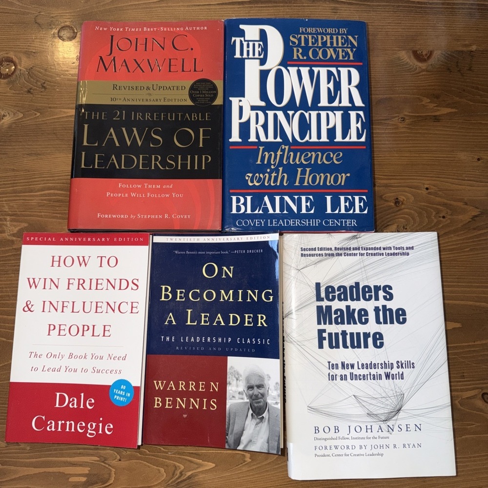 Leadership & Potential Growth Books Lot Of 5 Business Leader Self Help‎
